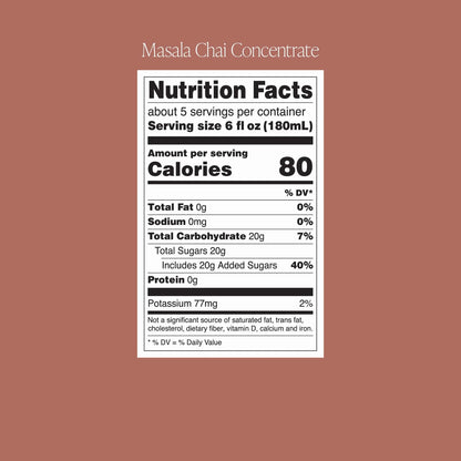 Masala Chai Concentrate - 3 Arrows Coffee